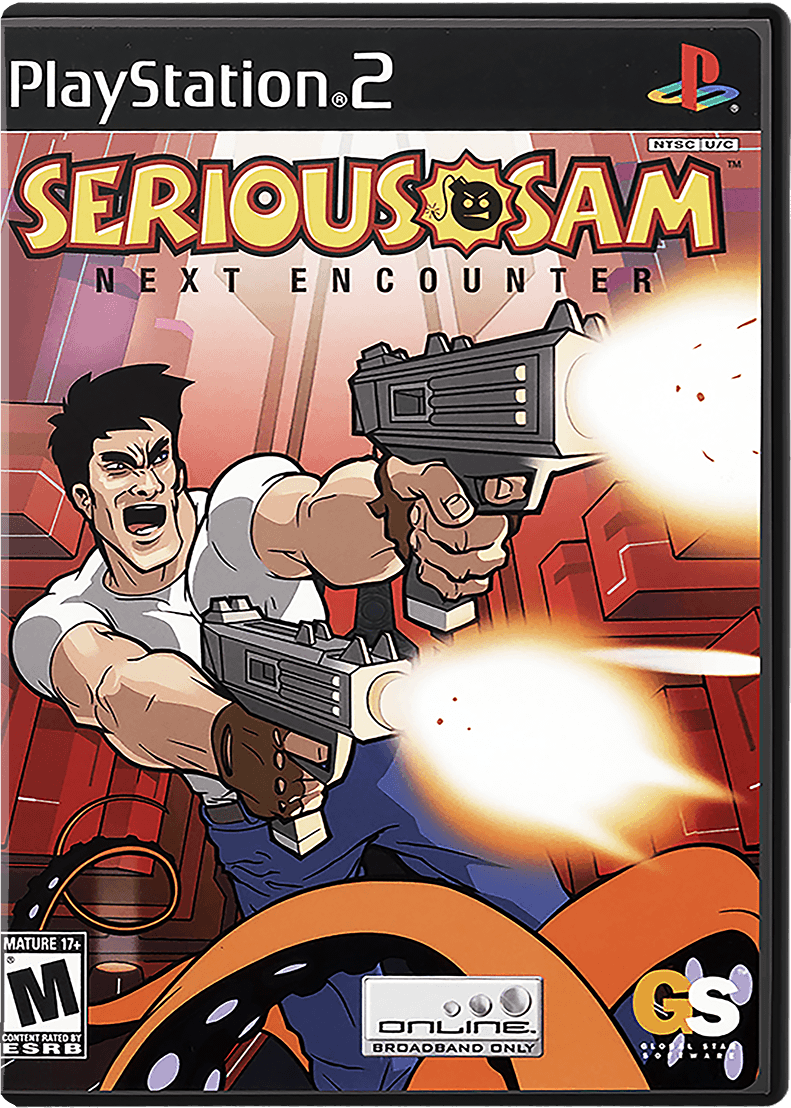 Serious Sam Next Encounter box art for Playstation 2